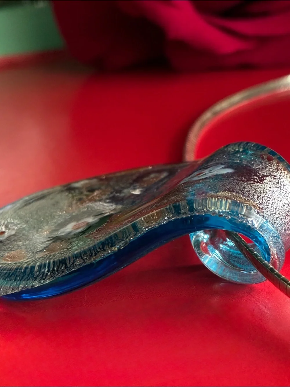 925 Sterling Silver striking teardrop